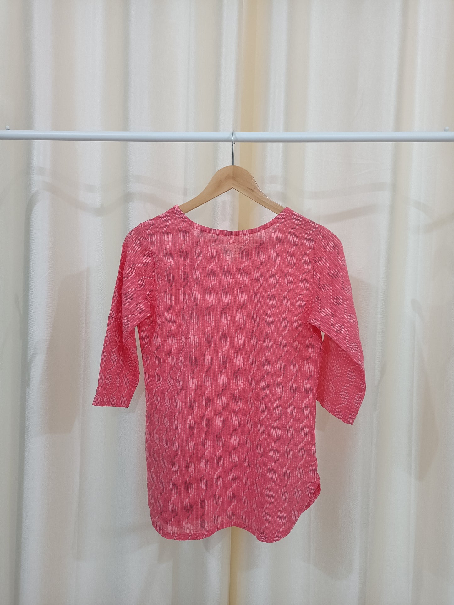 Pink Short kurti