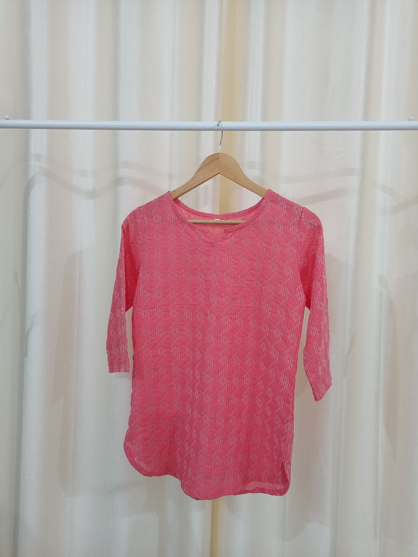 Pink Short kurti