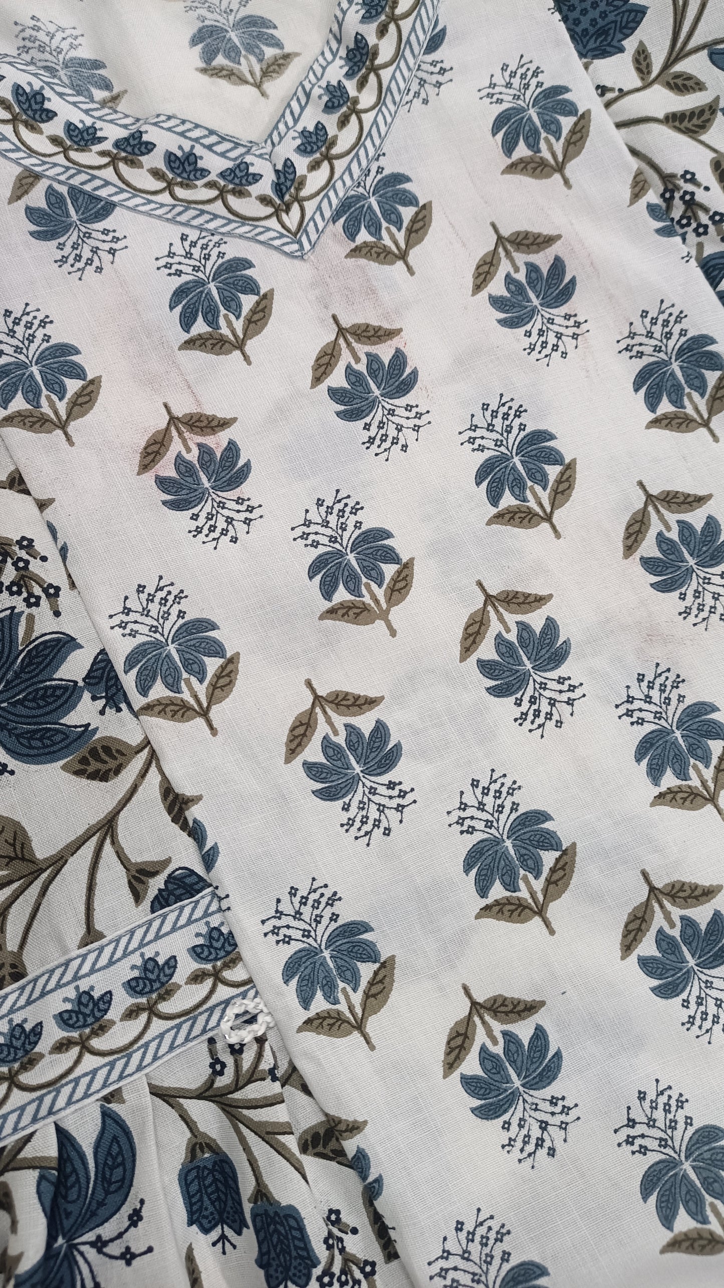 Floral Afghani Kurta Set