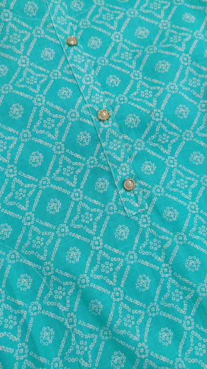 NYRA Green Kurta With Trousers & Dupatta